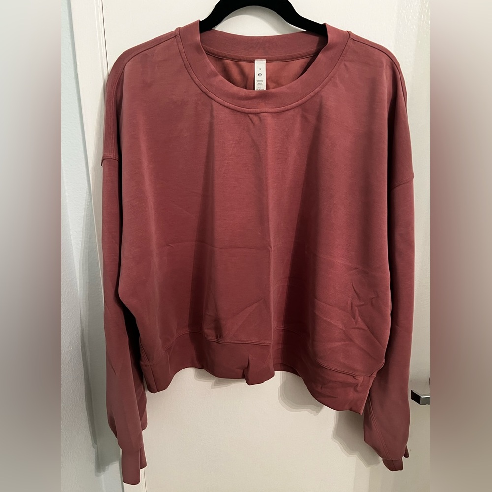 Lululemon Softstreme Cropped Sweatshirt